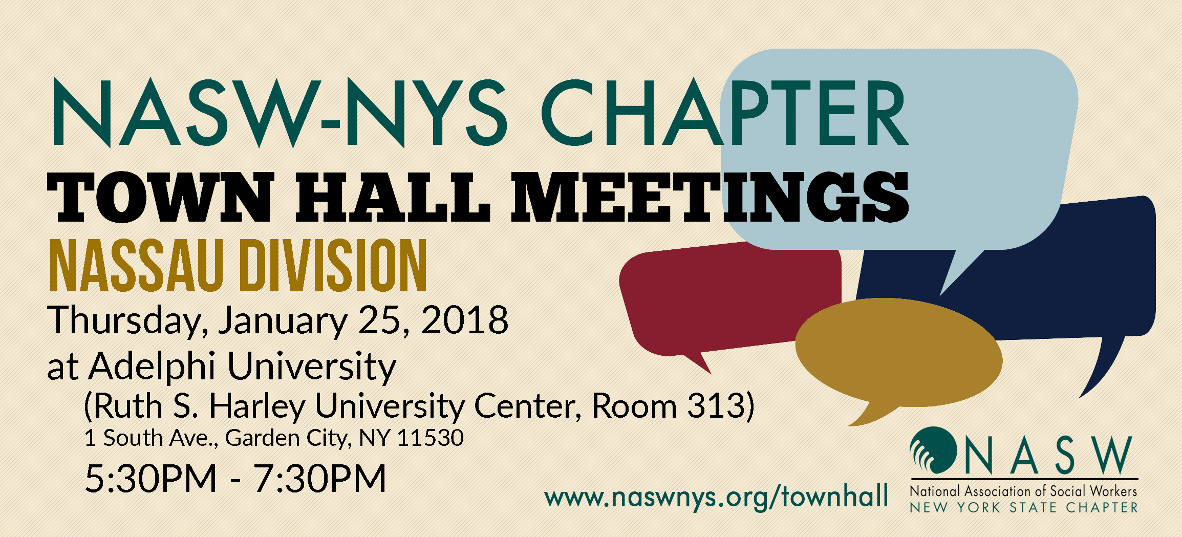 2018 Nassau Division Town Hall Meeting Nasw Nys